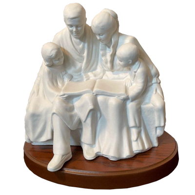 Family Ties Statue with Base (Porcelain)