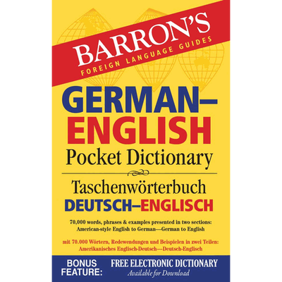 Barron's German-English Pocket Dictionary