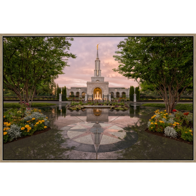 Covenant Path Temple: Sacramento Temple (30x41 Framed Art)