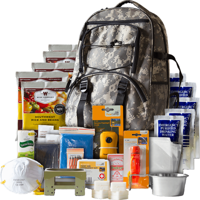 5 Day Camo Survival Backpack