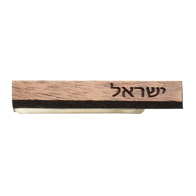 Let God Prevail Wooden Tie Bar