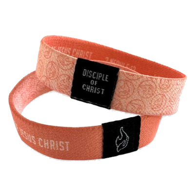 2024 Youth Theme I Am a Disciple Reversible Woven Bracelet