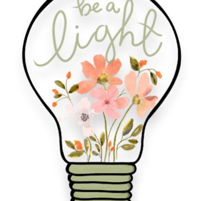 Be a Light Sticker