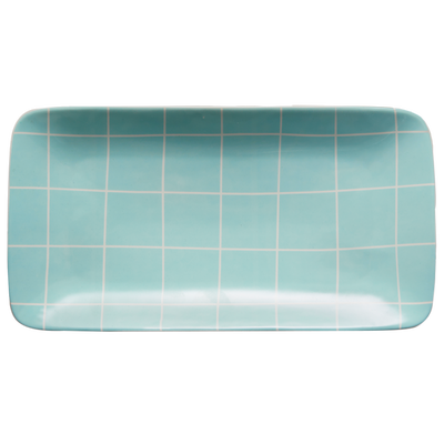 Blue Ceramic Tray