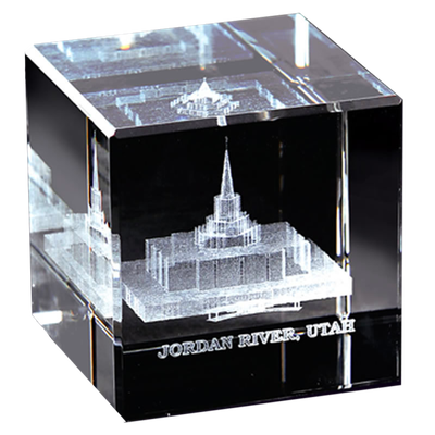 Crystal Cube Jordan River Temple