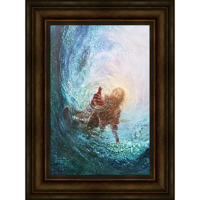 The Hand of God (31x23 Framed Size)